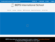 Tablet Screenshot of beps.com